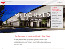 Tablet Screenshot of mcdco.com